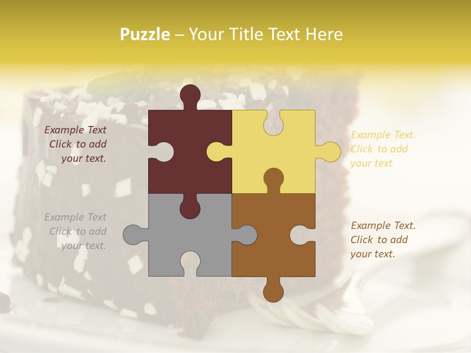 Backen Speise Geback PowerPoint Template