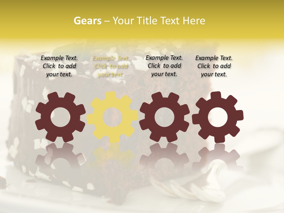 Backen Speise Geback PowerPoint Template