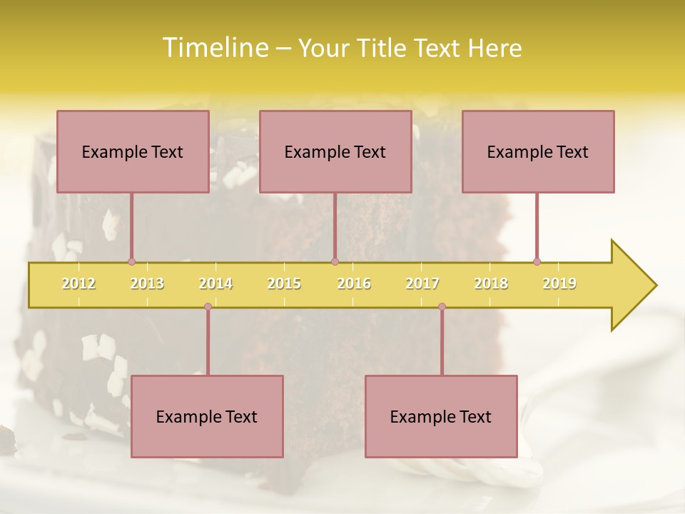 Backen Speise Geback PowerPoint Template