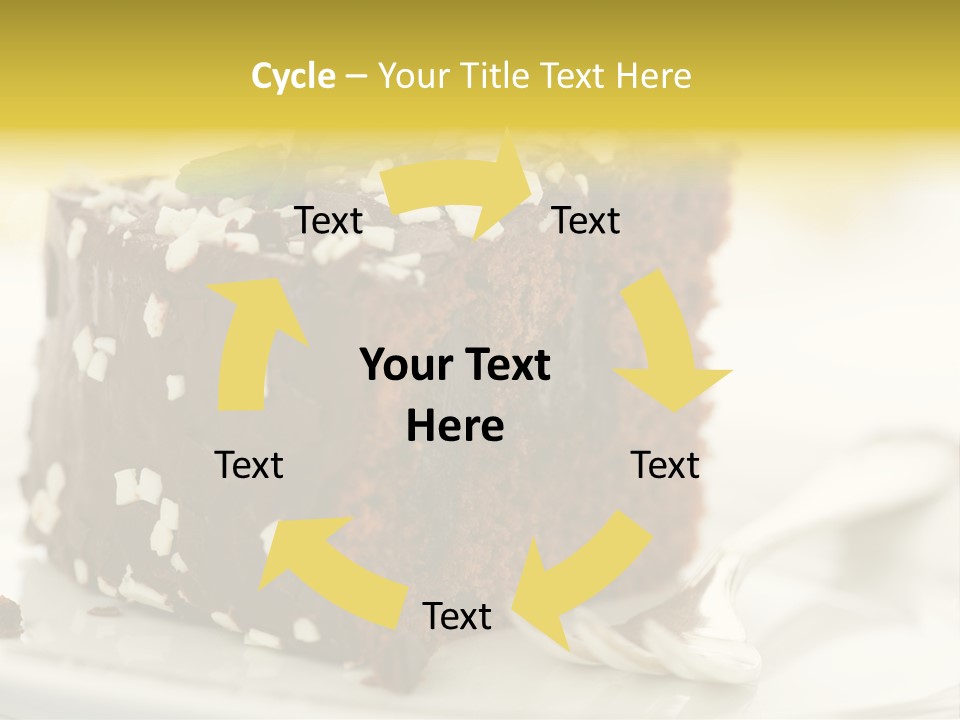 Backen Speise Geback PowerPoint Template
