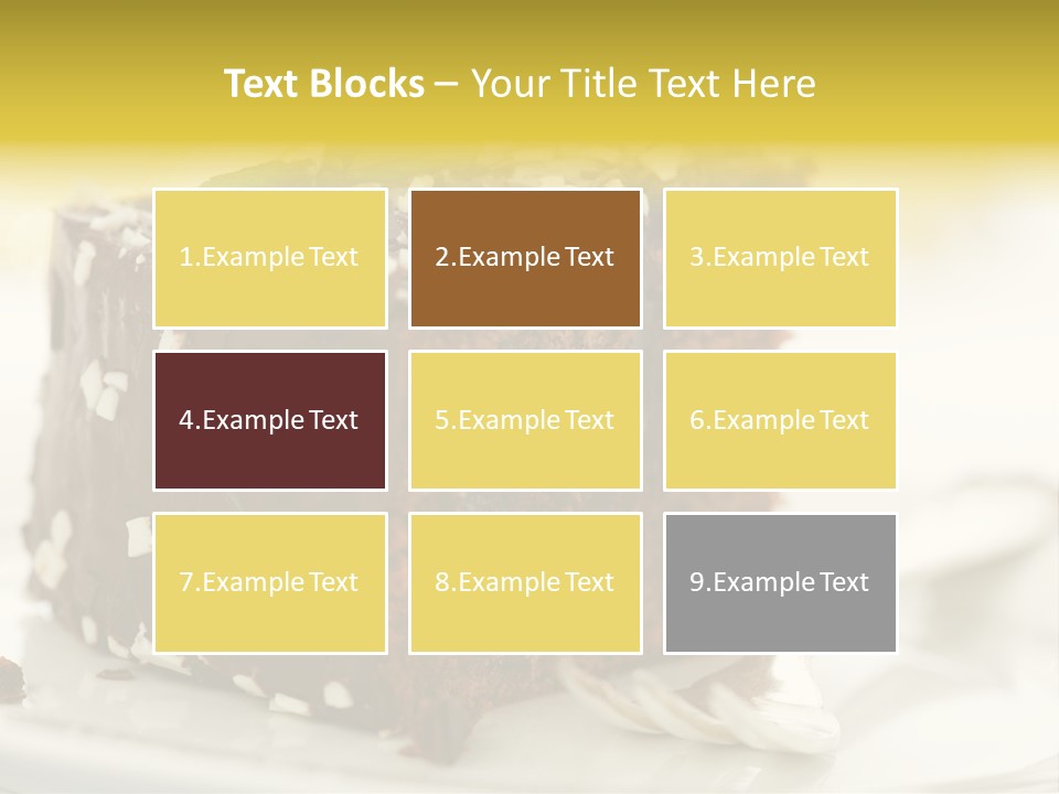 Backen Speise Geback PowerPoint Template