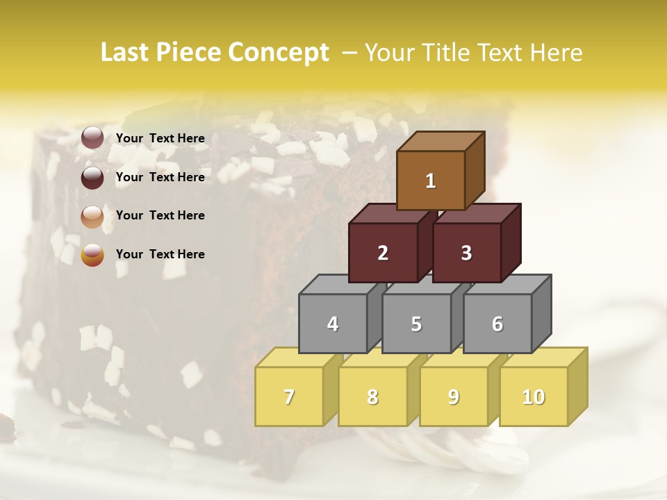 Backen Speise Geback PowerPoint Template