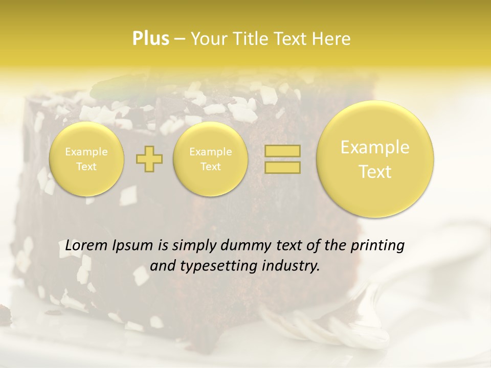 Backen Speise Geback PowerPoint Template