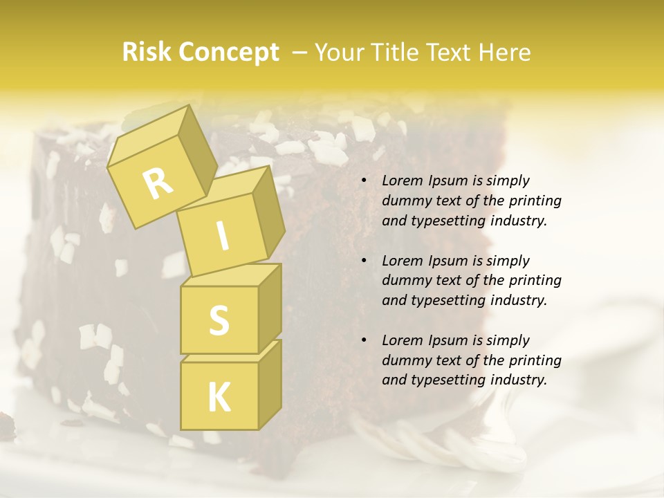 Backen Speise Geback PowerPoint Template