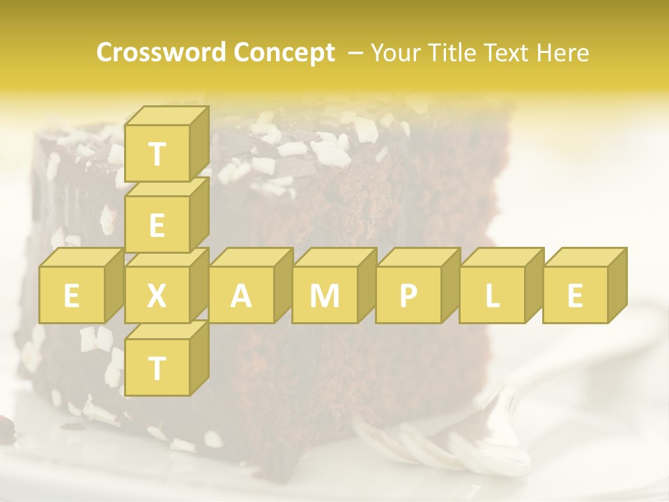 Backen Speise Geback PowerPoint Template