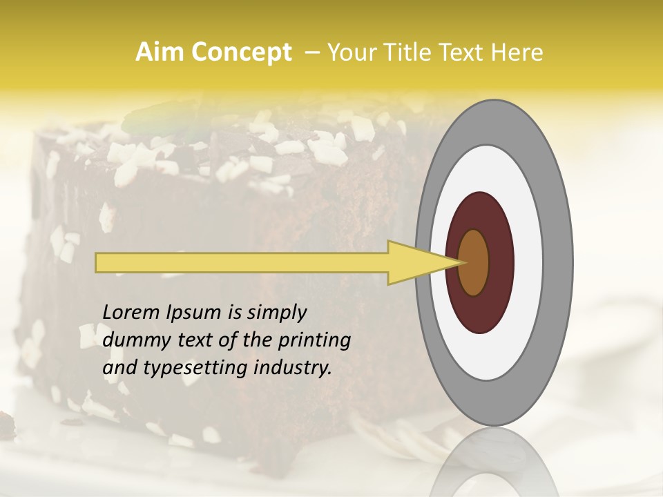 Backen Speise Geback PowerPoint Template