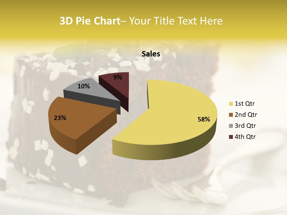 Backen Speise Geback PowerPoint Template