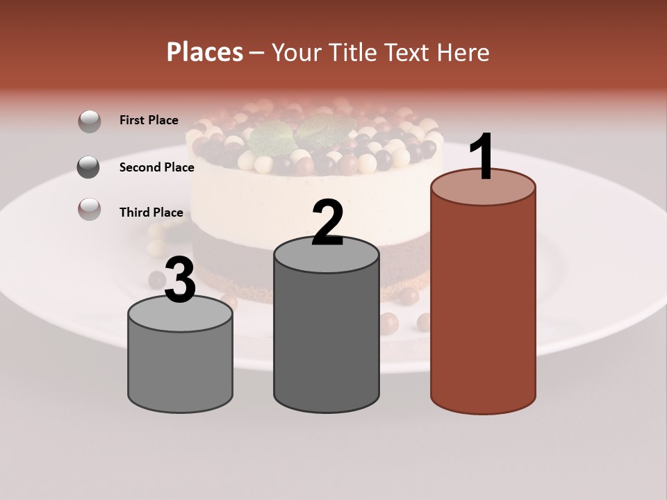 Candy Cake Dinner PowerPoint Template