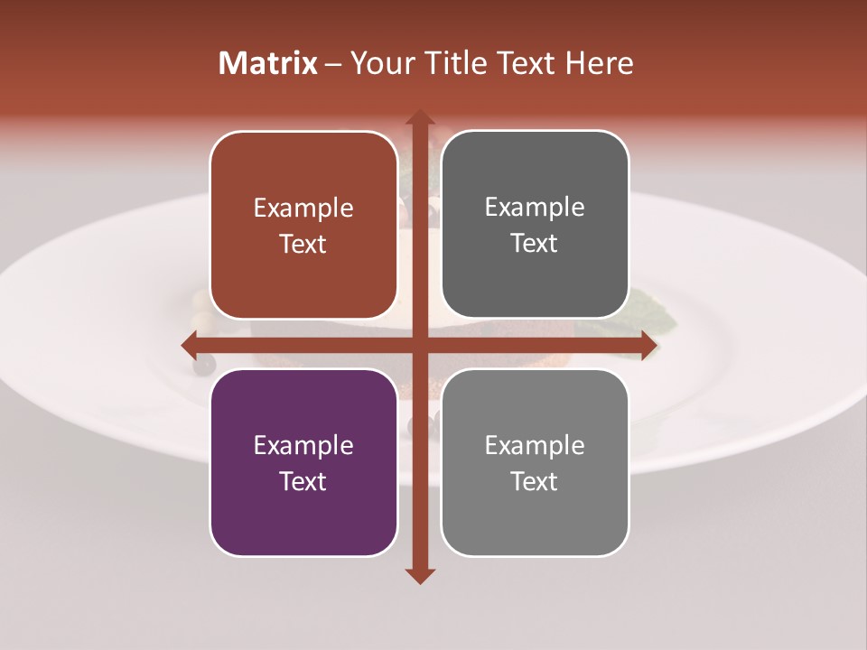 Candy Cake Dinner PowerPoint Template