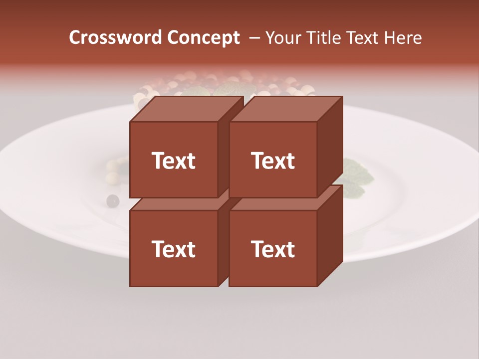 Candy Cake Dinner PowerPoint Template