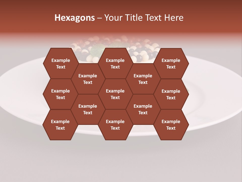 Candy Cake Dinner PowerPoint Template