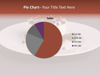Candy Cake Dinner PowerPoint Template