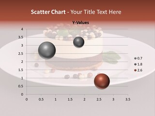 Candy Cake Dinner PowerPoint Template