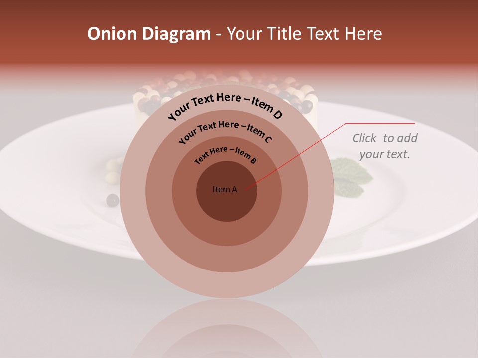 Candy Cake Dinner PowerPoint Template