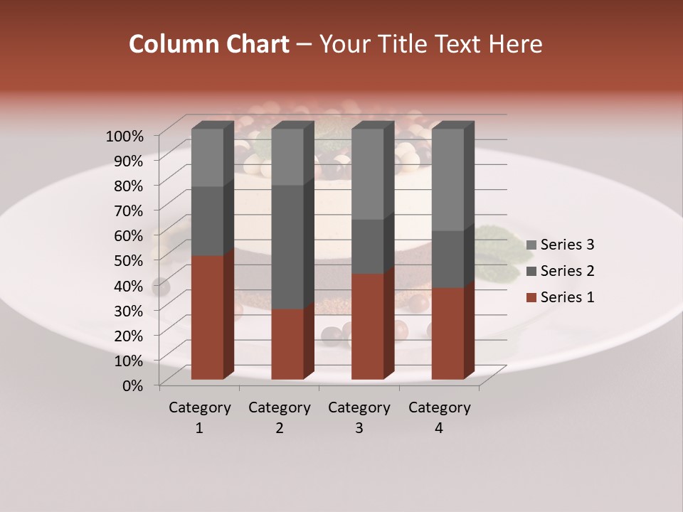 Candy Cake Dinner PowerPoint Template