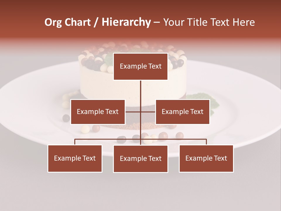 Candy Cake Dinner PowerPoint Template