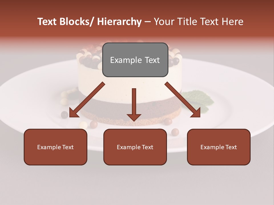 Candy Cake Dinner PowerPoint Template