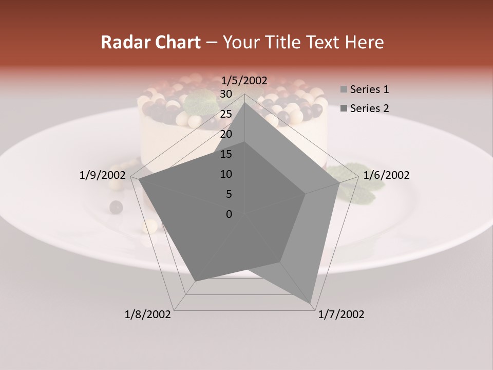 Candy Cake Dinner PowerPoint Template