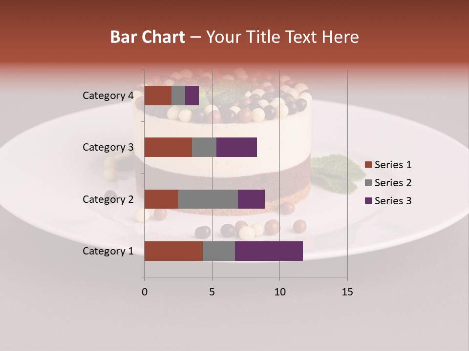 Candy Cake Dinner PowerPoint Template