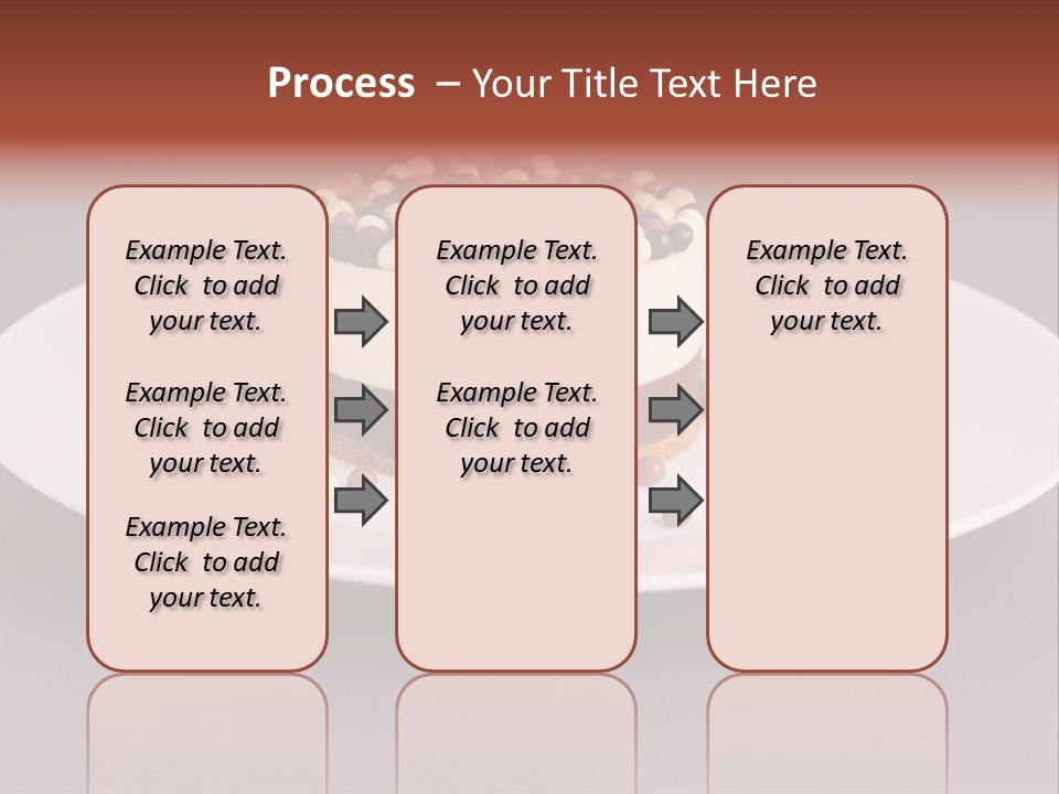 Candy Cake Dinner PowerPoint Template