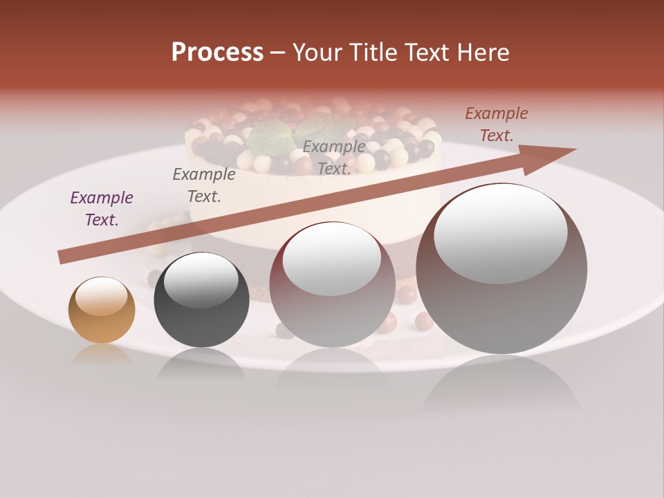 Candy Cake Dinner PowerPoint Template