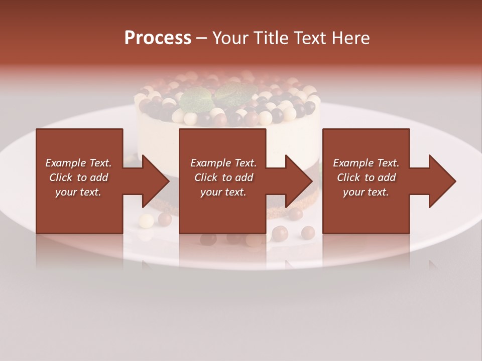 Candy Cake Dinner PowerPoint Template