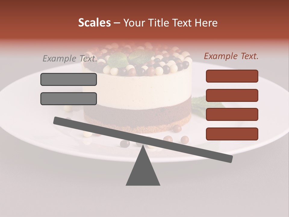 Candy Cake Dinner PowerPoint Template