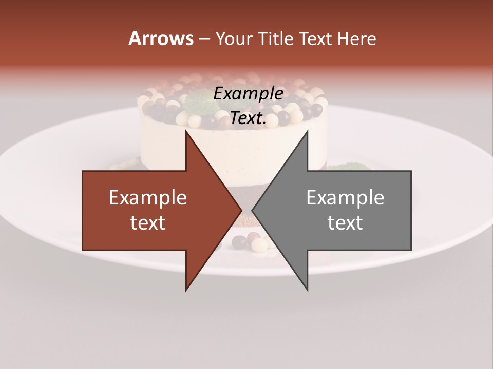 Candy Cake Dinner PowerPoint Template