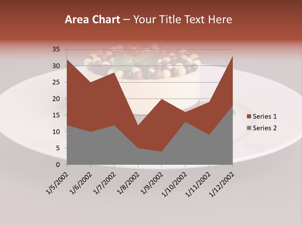 Candy Cake Dinner PowerPoint Template