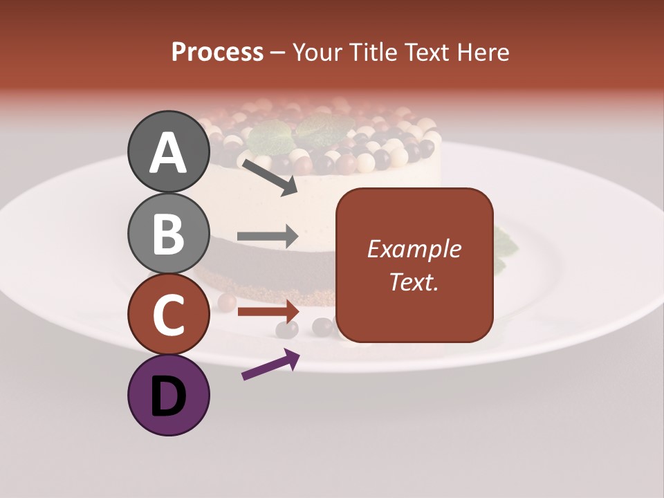 Candy Cake Dinner PowerPoint Template