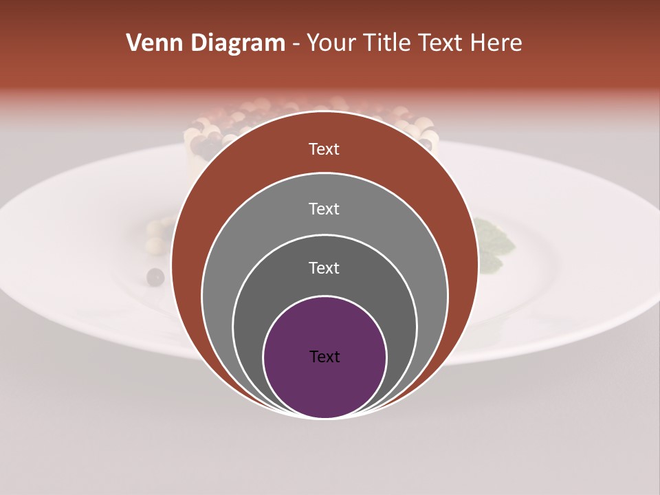 Candy Cake Dinner PowerPoint Template
