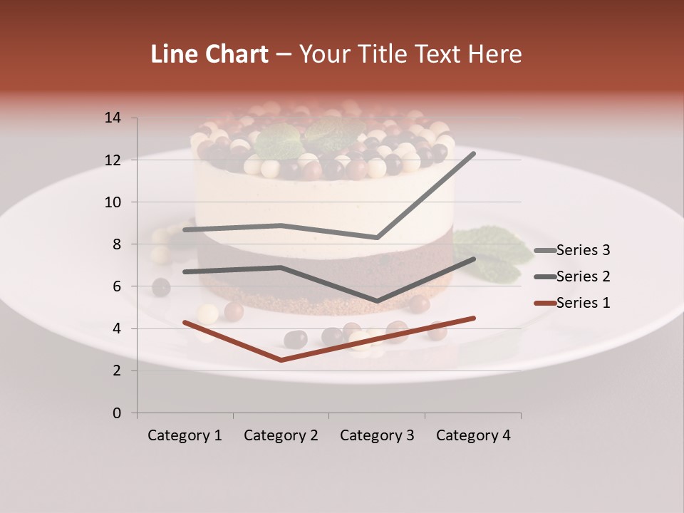 Candy Cake Dinner PowerPoint Template