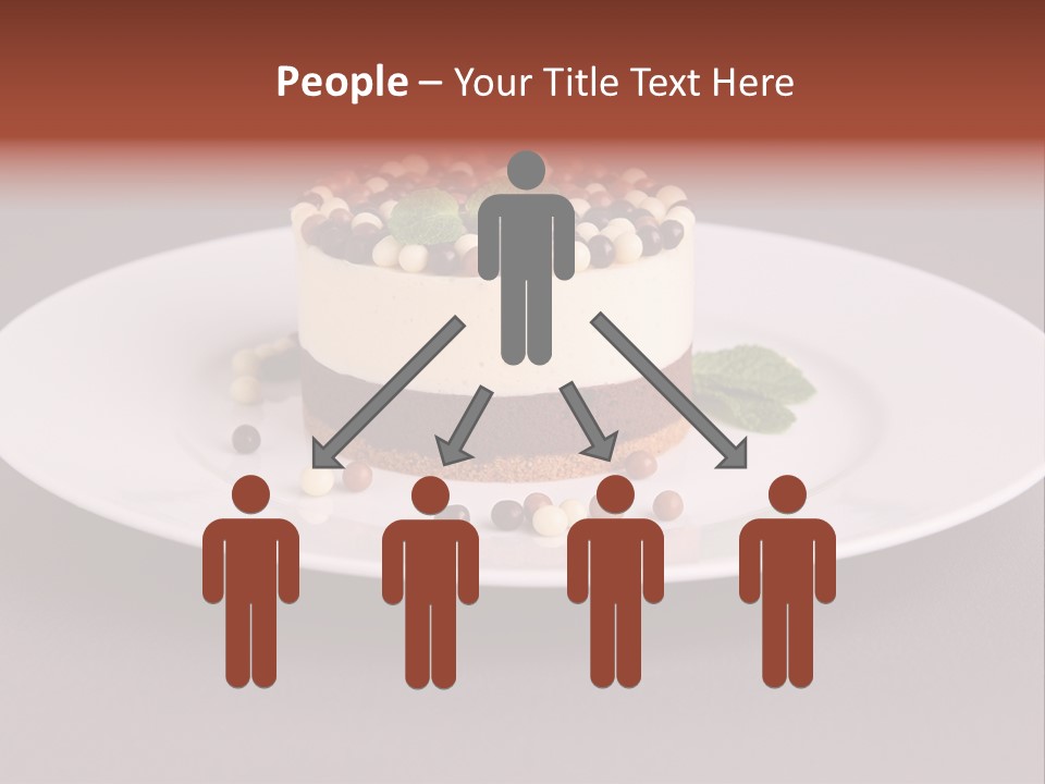 Candy Cake Dinner PowerPoint Template