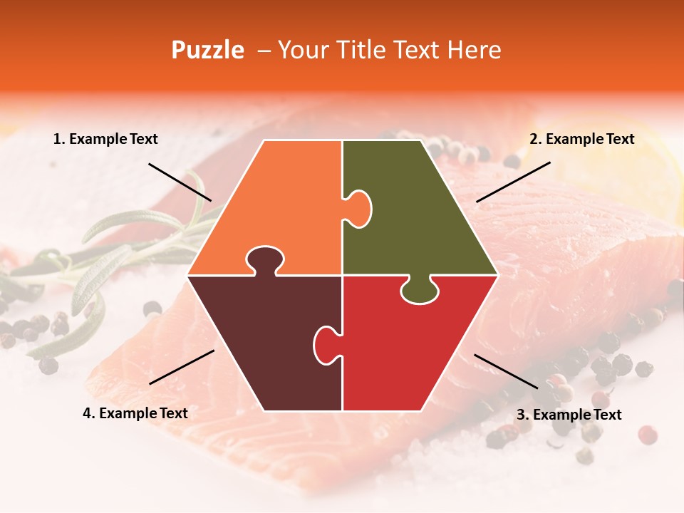 Frisch Wanderfisch Feinkost PowerPoint Template