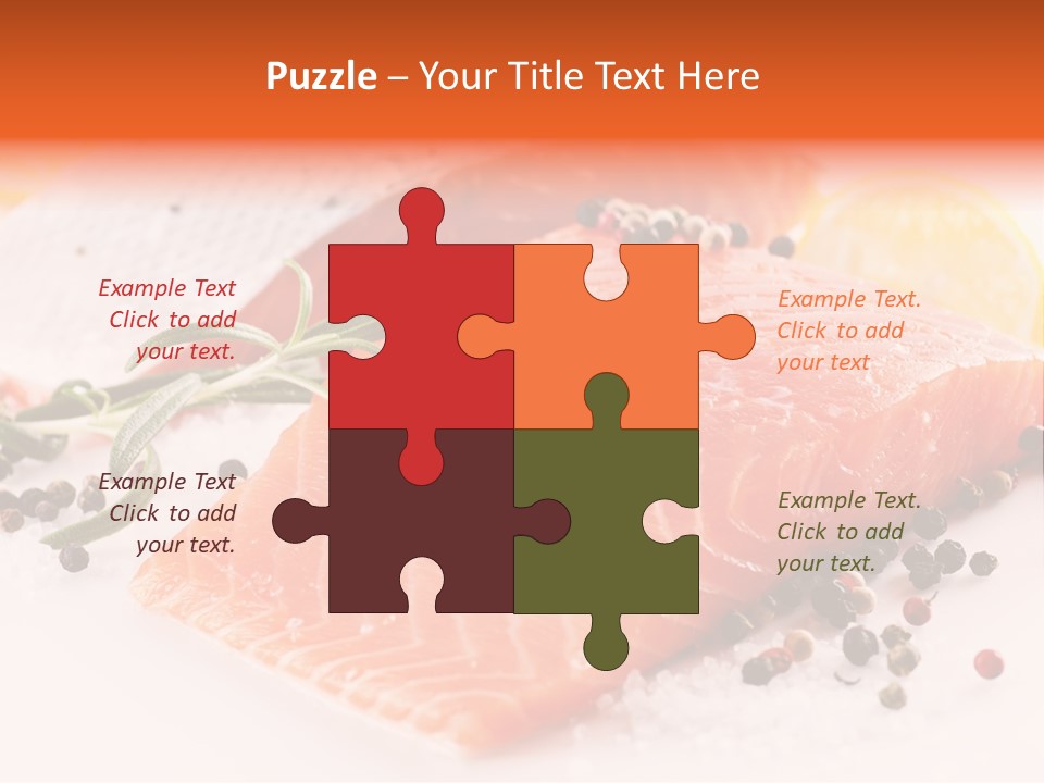 Frisch Wanderfisch Feinkost PowerPoint Template