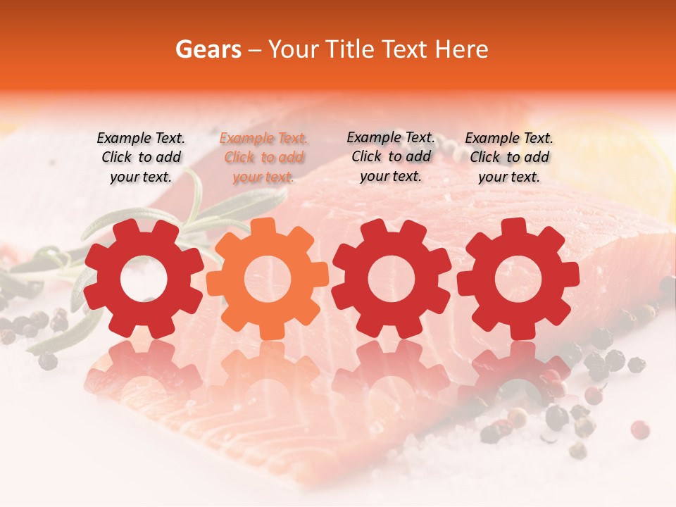 Frisch Wanderfisch Feinkost PowerPoint Template