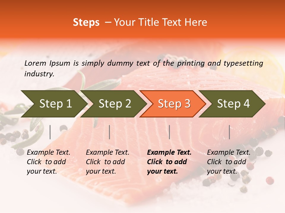 Frisch Wanderfisch Feinkost PowerPoint Template