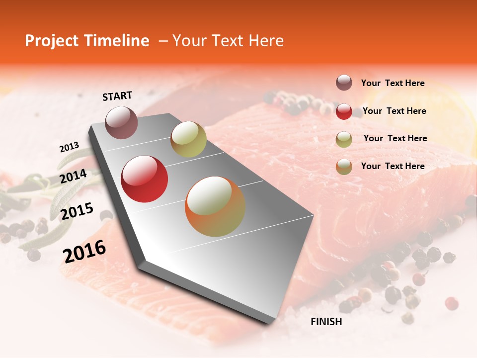 Frisch Wanderfisch Feinkost PowerPoint Template