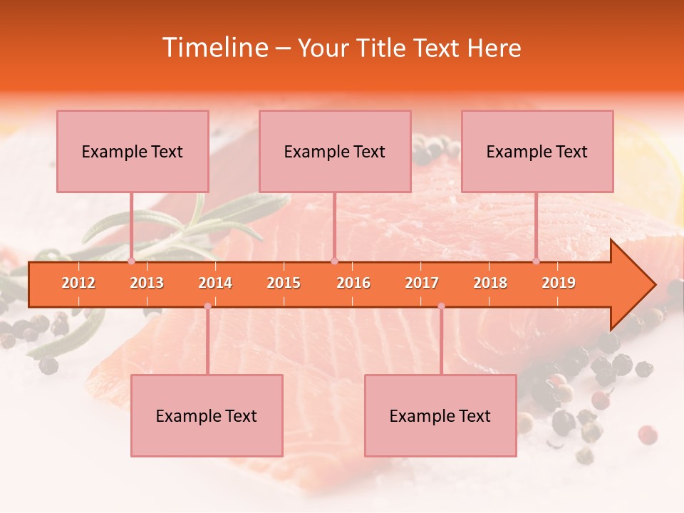 Frisch Wanderfisch Feinkost PowerPoint Template