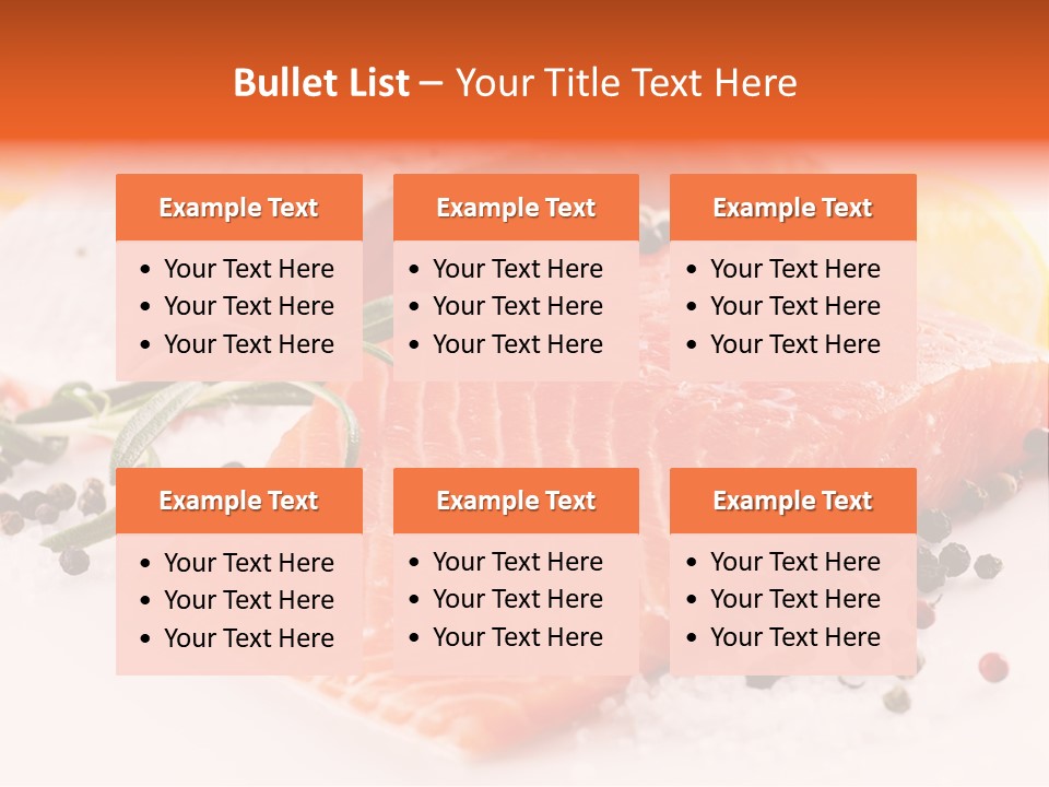 Frisch Wanderfisch Feinkost PowerPoint Template