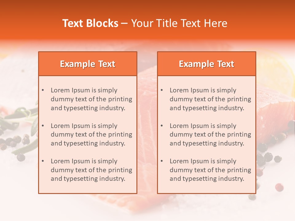 Frisch Wanderfisch Feinkost PowerPoint Template