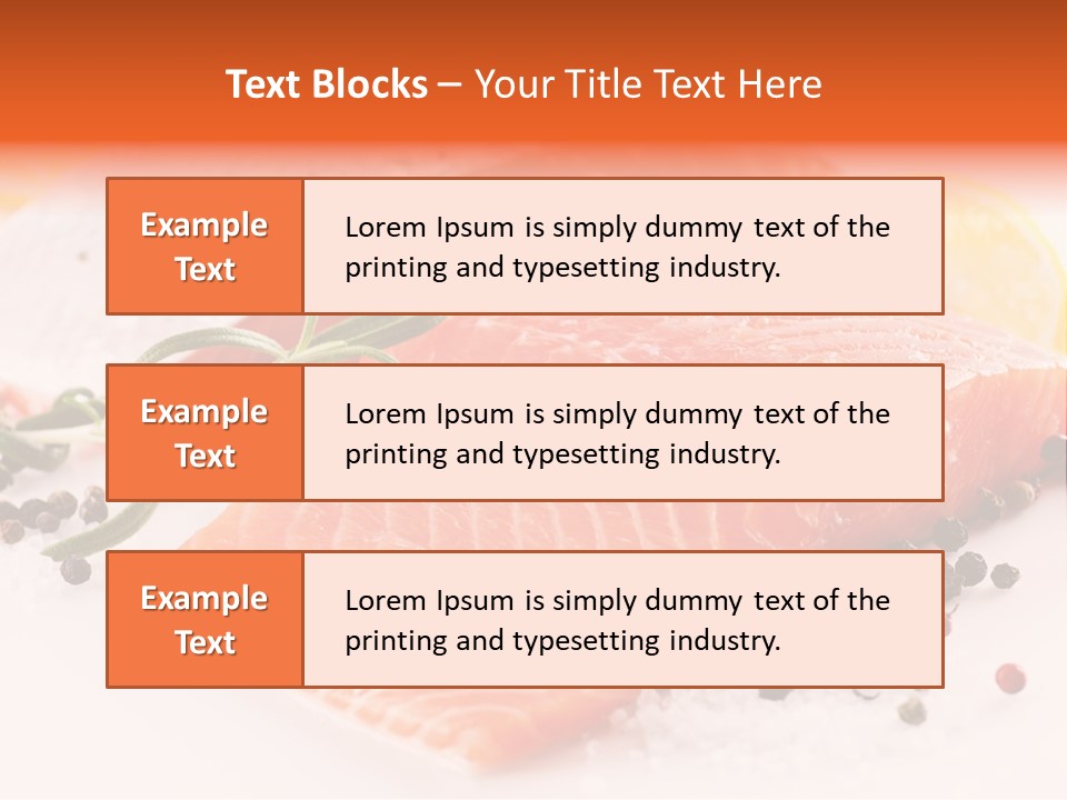Frisch Wanderfisch Feinkost PowerPoint Template