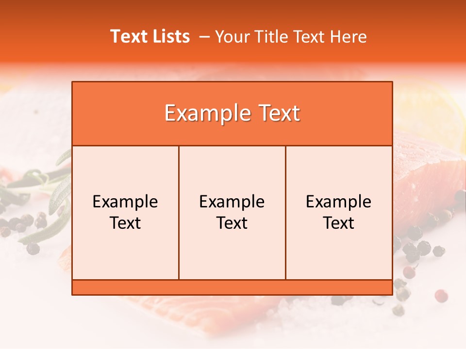 Frisch Wanderfisch Feinkost PowerPoint Template