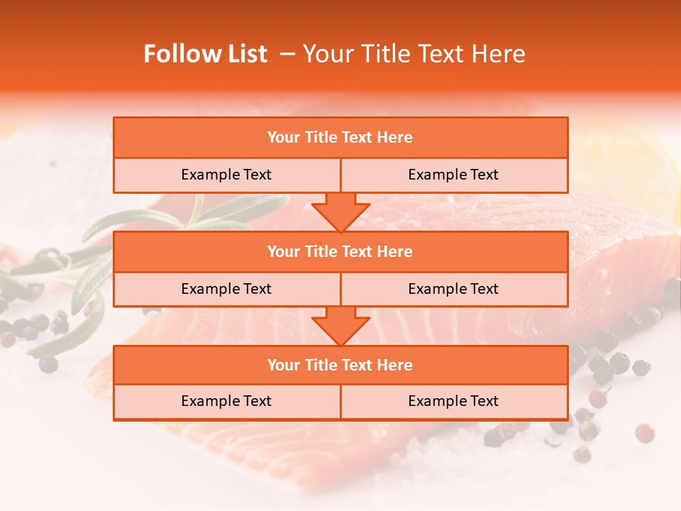 Frisch Wanderfisch Feinkost PowerPoint Template