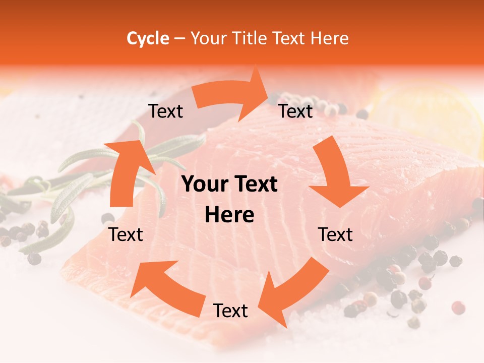 Frisch Wanderfisch Feinkost PowerPoint Template