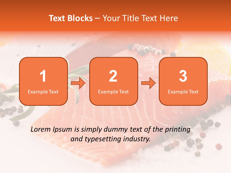 Frisch Wanderfisch Feinkost PowerPoint Template