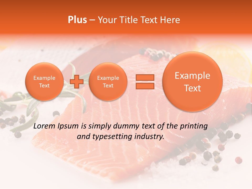 Frisch Wanderfisch Feinkost PowerPoint Template