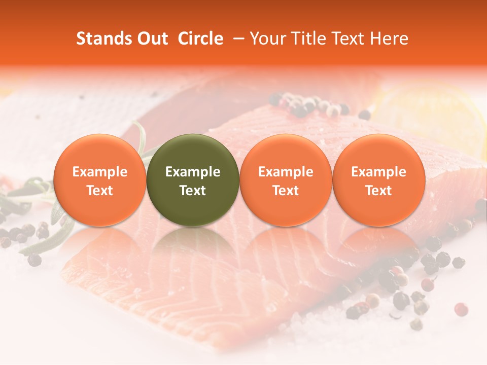 Frisch Wanderfisch Feinkost PowerPoint Template