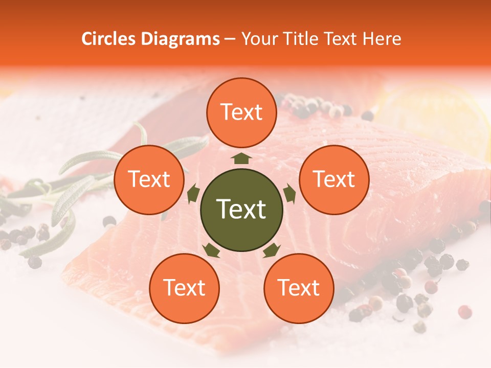 Frisch Wanderfisch Feinkost PowerPoint Template