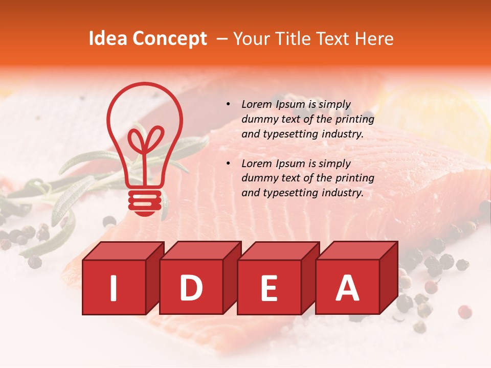 Frisch Wanderfisch Feinkost PowerPoint Template